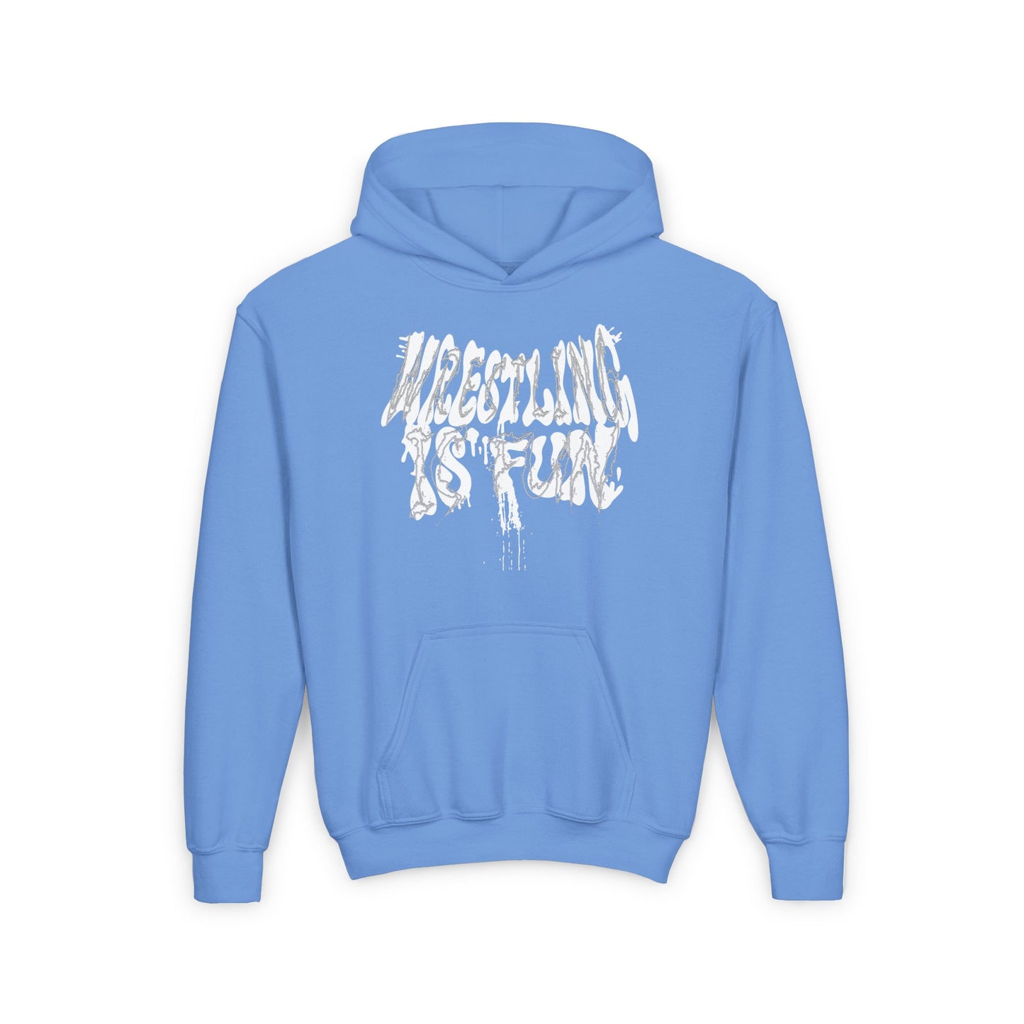 Youth Drippy Paint Heavy Blend Hoodie