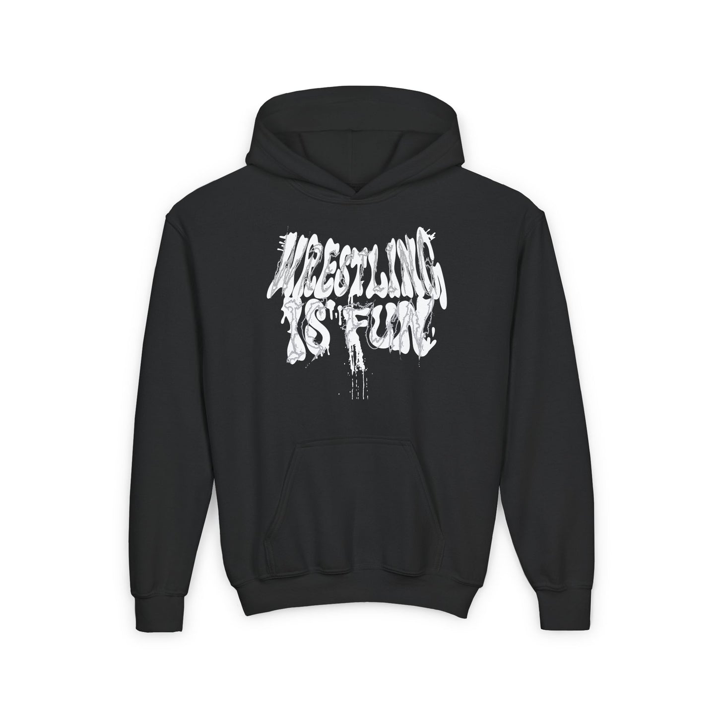 Youth Drippy Paint Heavy Blend Hoodie